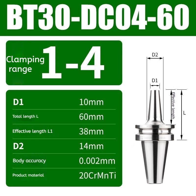 10045 BT30/BT40/BT50-DC high precision back-pull tool holder Shandong Denso Pricision Tools Co.,Ltd.